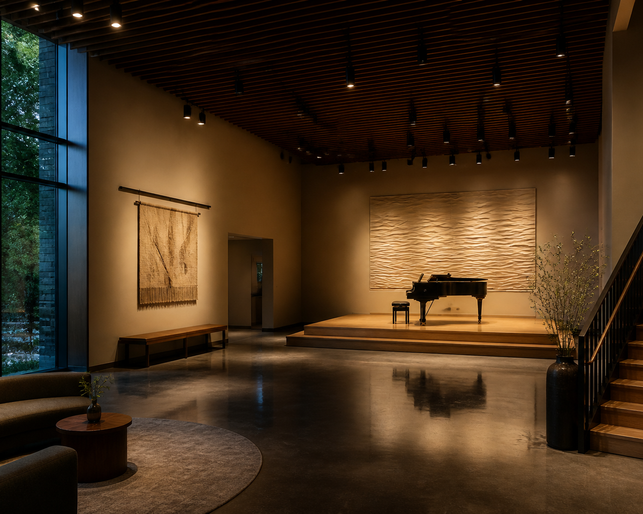 Crossroads Bellevue Stage in Bellevue, Washington — Free live music nightly at Crossroads.