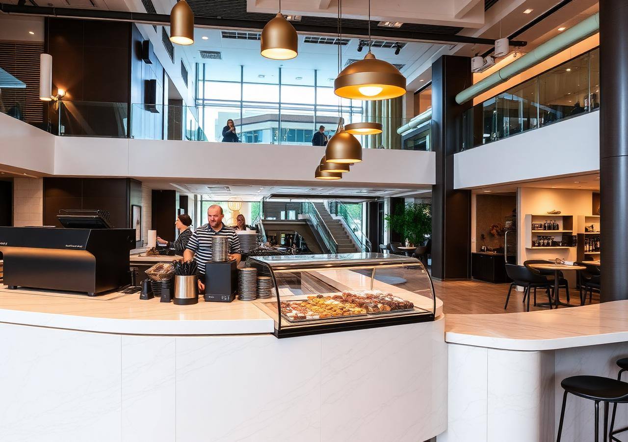 Dote Coffee Bar in Bellevue, Washington — A Downtown Bellevue flagship where a small-batch, direct-trade coffee program meets a handmade chocolate program on the same bar — the signature "coffee meets chocolate" experience in the heart of the Bellevue Collection.