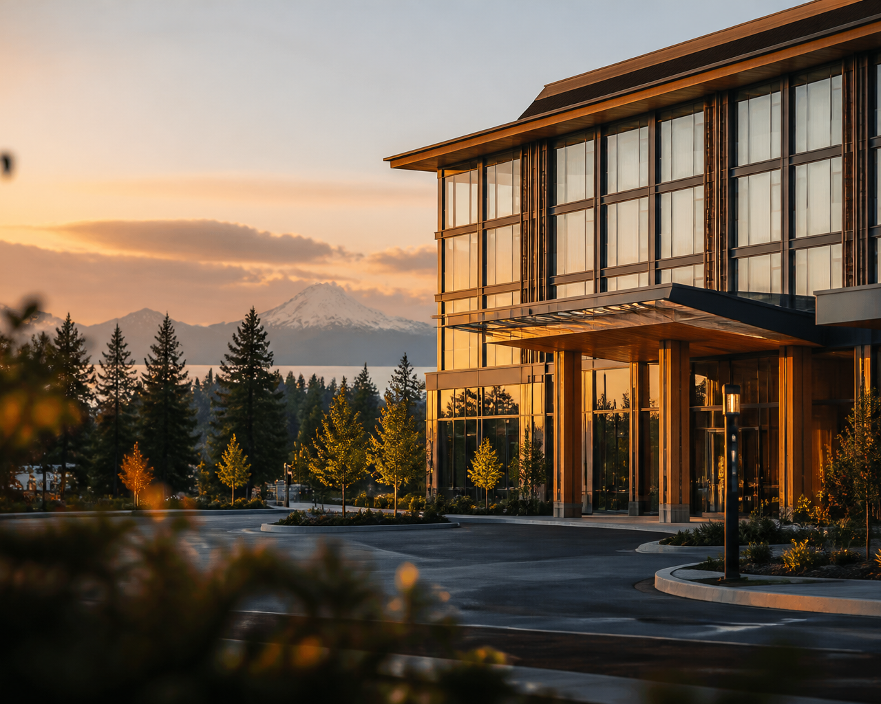 Coast Bellevue Hotel in Bellevue, Washington — Quiet hotel just east of downtown.