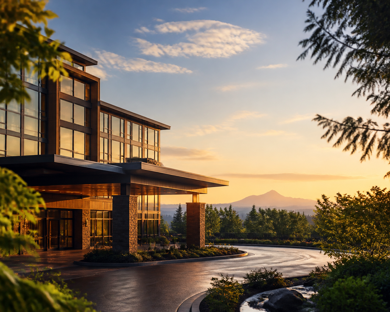 Seattle Marriott Bellevue in Bellevue, Washington — 384-room Marriott in the heart of downtown.